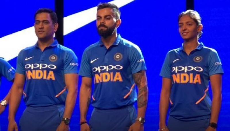 team India new jersey launched by BCCI 
