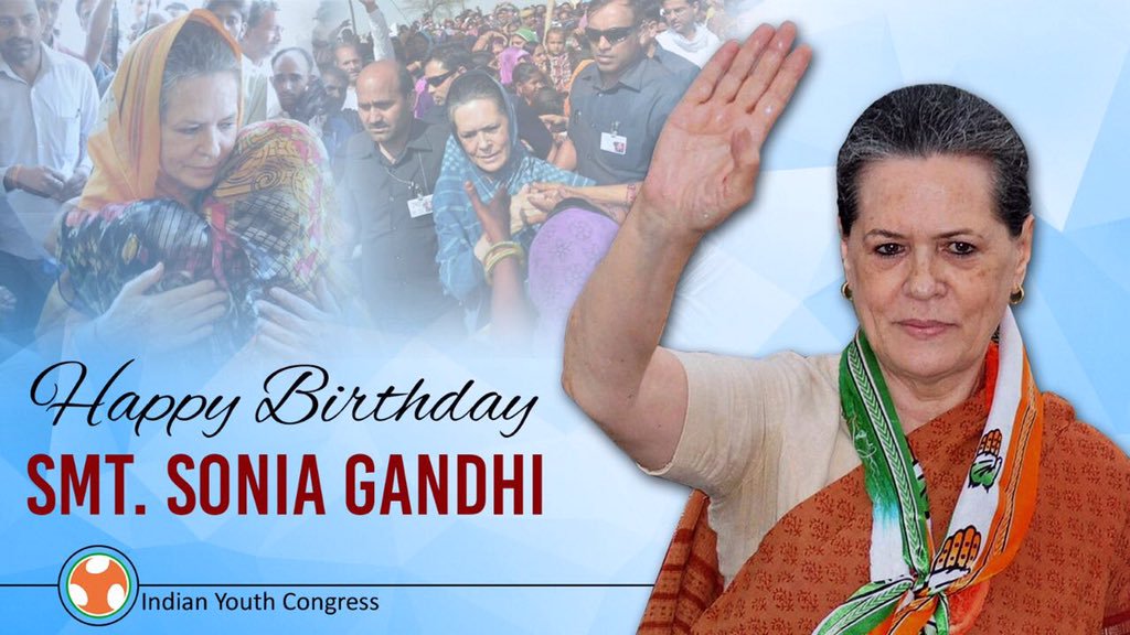 Sonia Gandhi Birthday speacial
