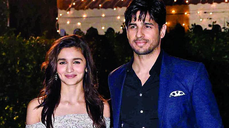 Alia bhatt and Sidharth Malhotra