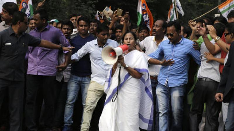 Mamta Banerjee on protest against CBI