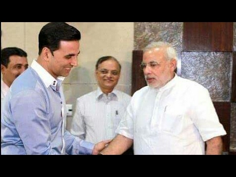 Akshay Kumar with PM Modi