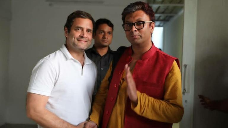 Gay activist harish iyer joins congress