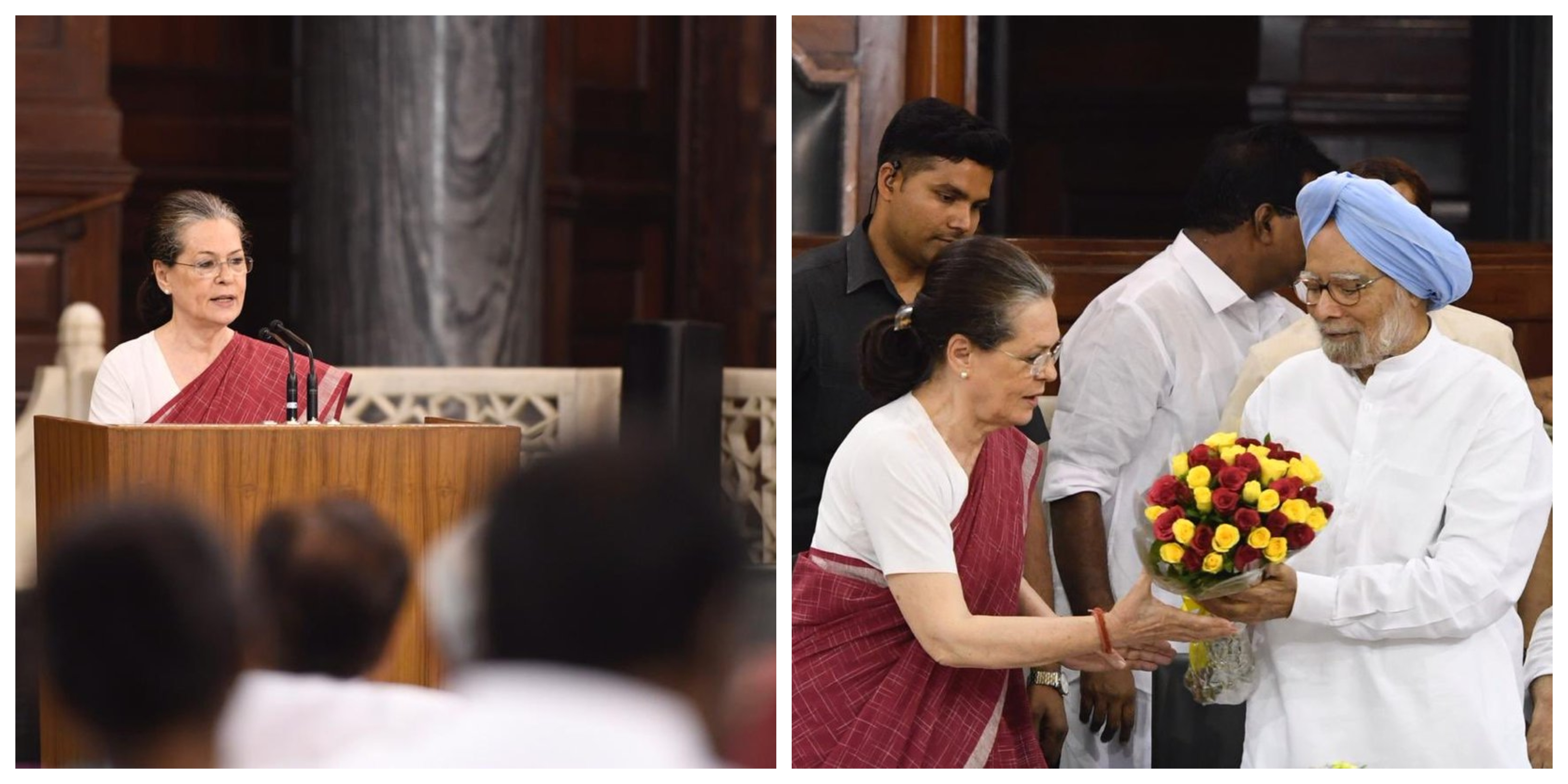 Sonia Gandhi sworn in as President of Party