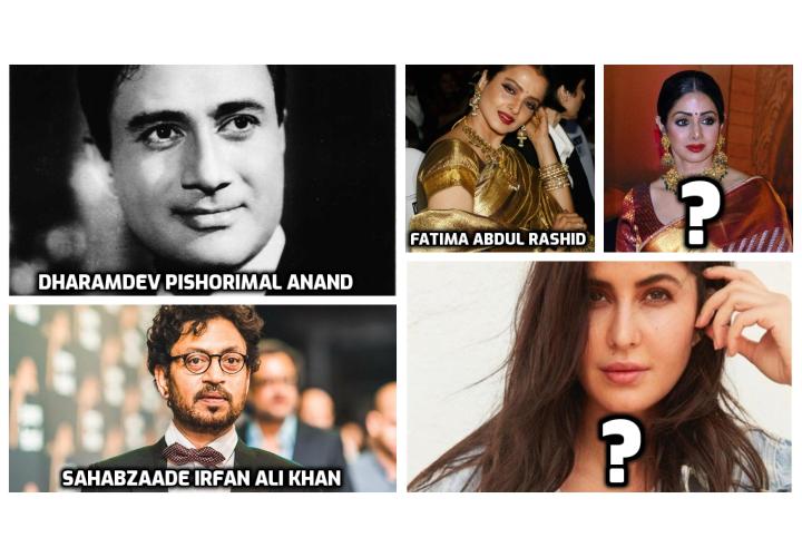 Bollywood celebrities real names