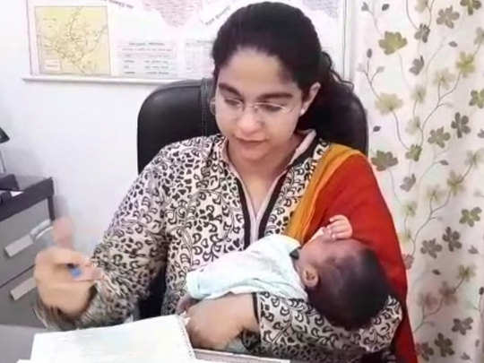 Meanwhile reflecting a strong resolve towards her duties, Pandey also asked all pregnant women to take necessary precautions while working during Covid -19 pandemic