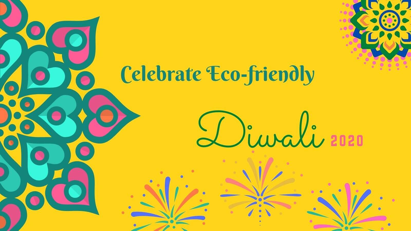 During the Diwali Celebration, one thing that gets everyone excited about is Diwali Shopping. However, Shopping means a lot of plastic bags. Let’s say ‘No’ to plastic shopping bags and use cloth bags when going out for shopping.