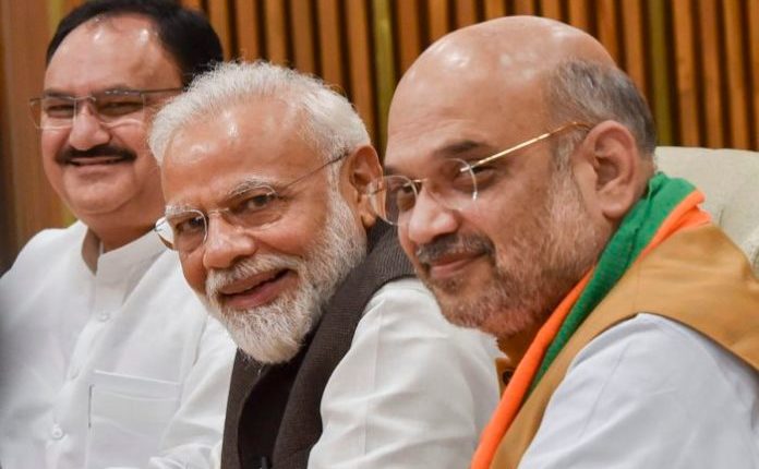 The deliberations among the top BJP leaders at the PM's residence came a day after Amit Shah met UP Party allies including Apna Dal's Anupriya Patel, who was a minister in the first Modi government.