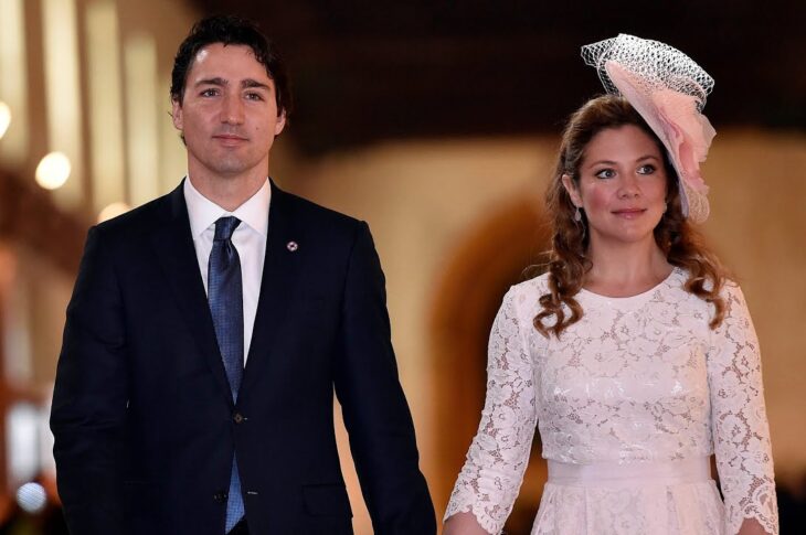 Cananda-PM-with-spouse