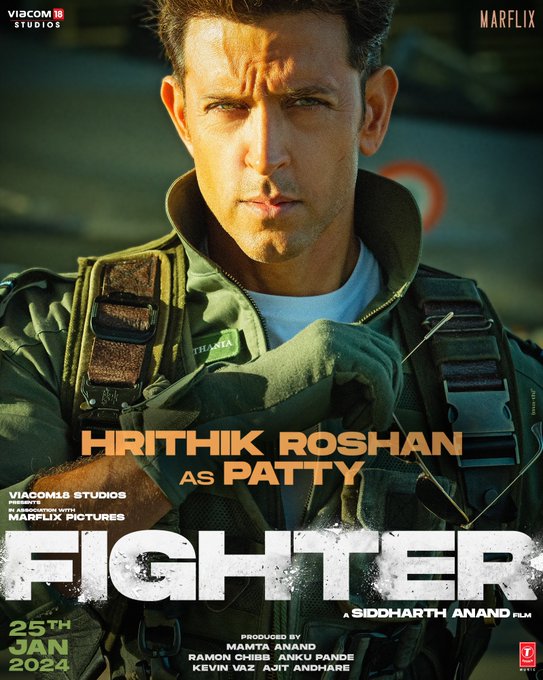 Fighter: Hrithik Roshan first look out