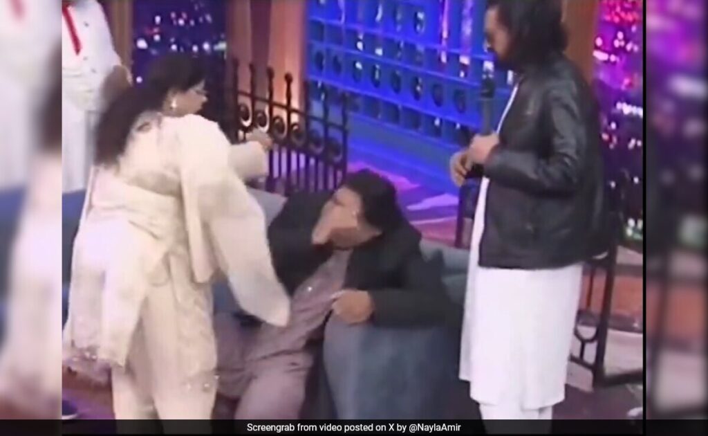 Pakistani comedian slapped