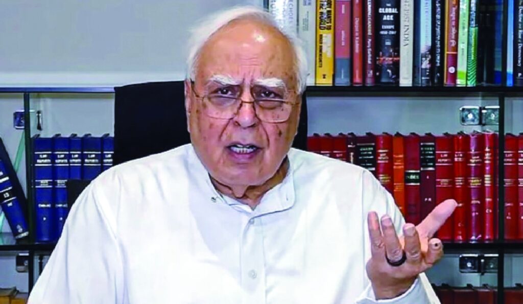 Current image: BJP Agents Mauling Constitution: Kapil Sibal Slams Tamil Nadu Governor Over TVK Swearing-in Delay