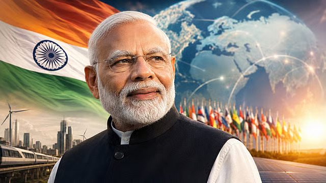 Democratic Milestone: Narendra Modi Becomes India's Longest-Serving Elected Prime Minister