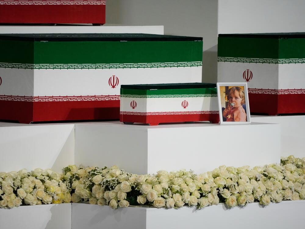 Khamenei funeral live Tehran airspace closed 2026